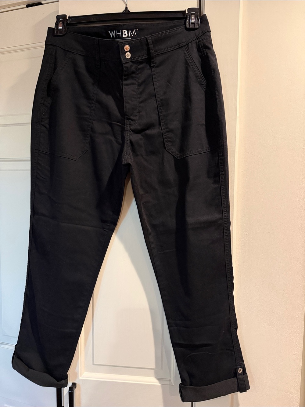White House Black Market Black Women’s Casual Utility Chinos-SZ 10
